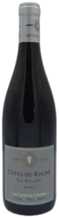 capture du vin Vin de Vienne Cuvée les Cranilles Côtes du Rhône Vin de la Vallée du Rhône