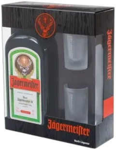 photos du vin Jagermeister Herbale Allemagne 2 Verres