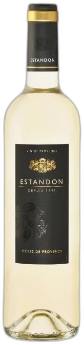 aperçu du vin Estandon Côtes de Provence Vin Blanc de Provence