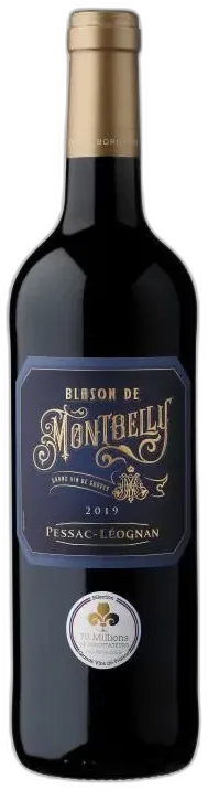 photo du vin Blason de Montbelly Pessac-Léognan Vin de Bordeaux