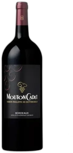 photo du vin Magnum Mouton Cadet Baron Philippe de Rothschild Bordeaux Vin de Bordeaux