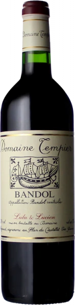 photo Domaine Tempier Bandol Rouge Lulu & Lucien 2021