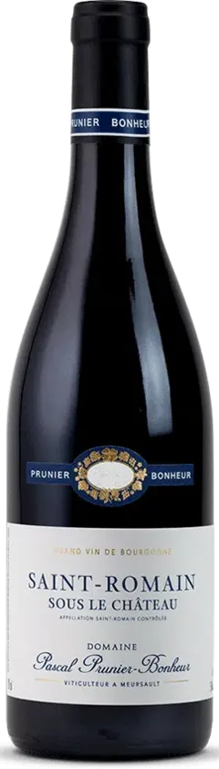 image du vin Domaine Pascal Prunier-Bonheur Saint Romain Rouge Sous le Château 2021