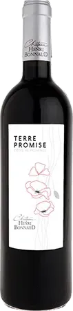 vue du vin Château Henri Bonnaud Igp Méditerranée Terre Promise Rouge 2023