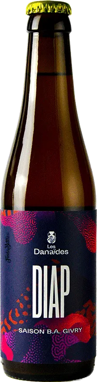 photo Brasserie les Danaïdes Diap Bière Saison Élevée en Fûts de Givry Rouge