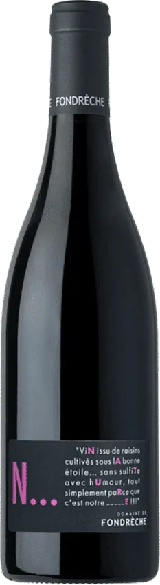 photo Domaine de Fondrèche Ventoux N. Rouge Sans Souffre 2022