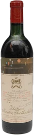 photo Château Mouton Rothschild Pauillac 1er Grand Cru Classé 1971