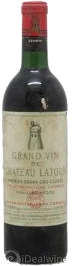 photo Château Latour Pauillac 1er Grand Cru Classé 1962