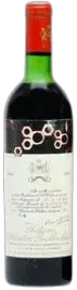 photo Château Mouton Rothschild Pauillac 1er Grand Cru Classé 1967