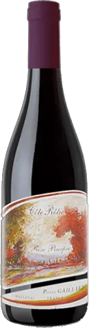 photo du vin Pierre Gaillard Côte-Rotie Rose Pourpre 2018