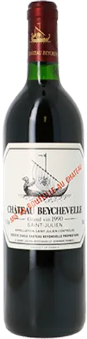 photo du vin Château Beychevelle Saint-Julien 2ème Grand Cru Classé 1990