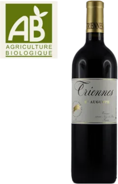 capture du vin Triennes Saint Auguste Igp Méditerranée Rouge de 6