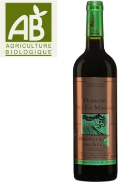 photo du vin Domaine de l’Île Margaux Bordeaux des Îles Rouge 2019