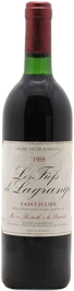 photo les Fiefs de Lagrange Saint-Julien Second Vin de Château Lagrange 1988