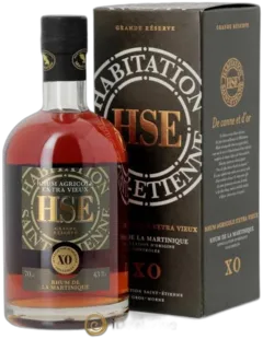 image du vin Habitation Saint Etienne Rhum Extra-Vieux Agricole de Martinique "xo Grande Réserve" Brun Giftbox
