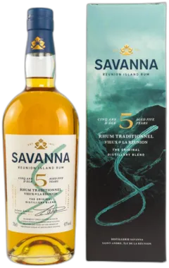 illustration du vin Rhum Savanna Vieux 5 ans