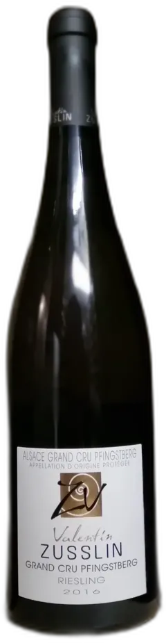 photo du vin Zusslin Riesling Grand Cru Pfingstberg