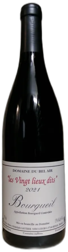 photo du vin Bel-Air Bourgueil Vingt Lieux Dits