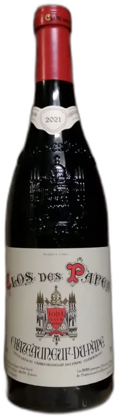 photo du vin Clos des Papes Châteauneuf du Pape Rouge 2021
