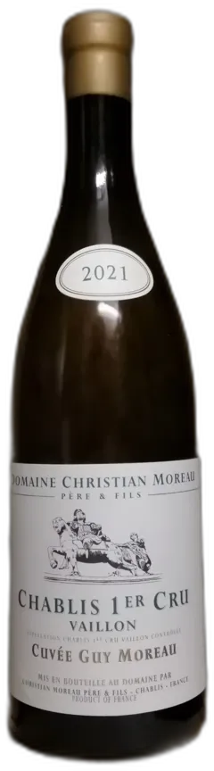 photo du vin Moreau Christian Chablis 1c Vaillon Cuvée Guy Moreau 2021