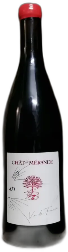 vue du vin Château de Mérande Vin de France le Chat de Mérande Persan