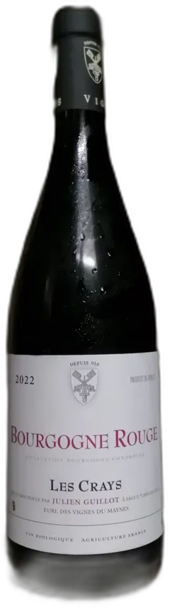 photo du vin Vignes du Maynes Bourgogne les Crays