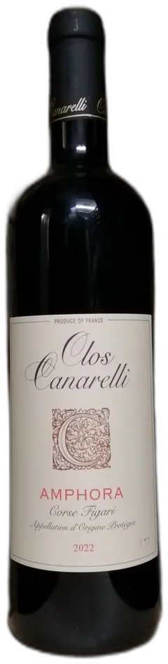 photo Clos Canarelli Figari Amphora Rouge 2022