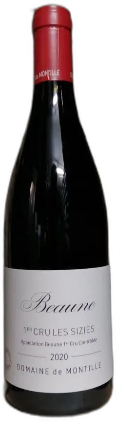 vue du vin de Montille Beaune 1c les Sizies 2020