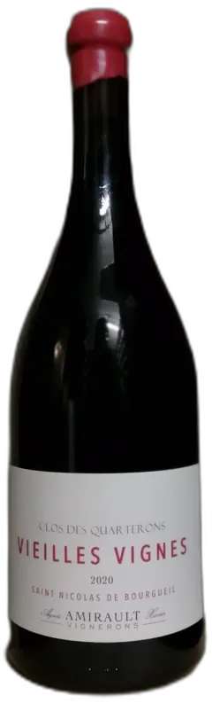 photo du vin Amirault Xavier Saint Nicolas de Bourgueil Clos des Quarterons vv