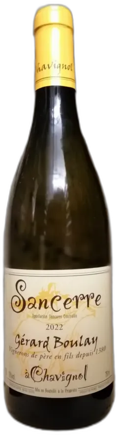 photo Boulay Gérard Sancerre Blanc 2022
