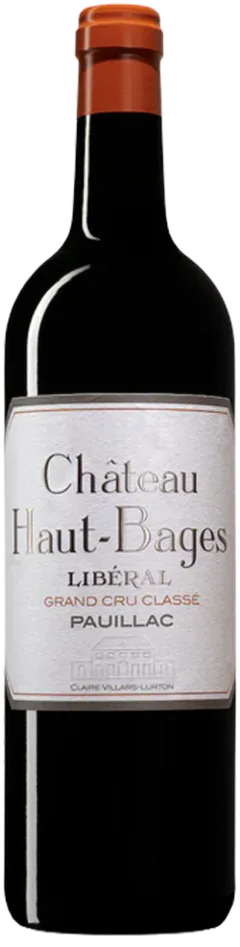 photo du vin Château Haut-Bages Libéral