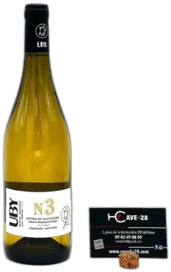 photo Igp Côtes de Gascogne Uby n°3 Sauvignon Colombard