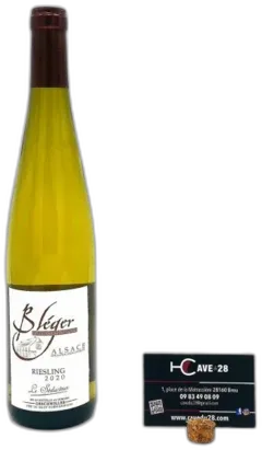 photo Riesling 2020 le Séducteur Domaine Bléger