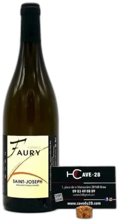photo du vin Saint Joseph 2018 Blanc Domaine Faury