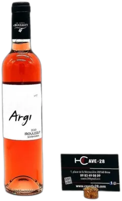 photo du vin Irouléguy Argi Caves d’Irouléguy