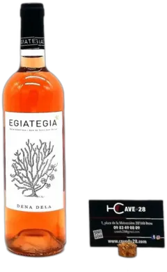 photo du vin Vin de France Dena Dela Rosé Domaine Egiategia