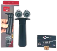 capture du vin Pompe à Vin 2 Bouchons Vacuvin