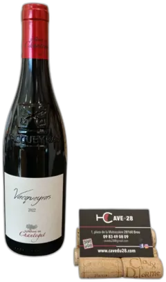 photo Vacqueyras 2022 Tradition Domaine de Chantegut
