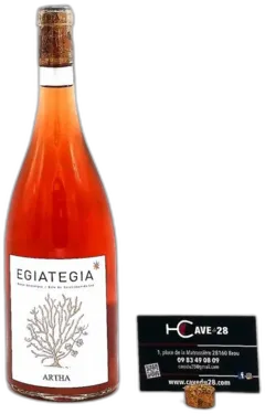 image du vin Vin de France Artha Rosé Domaine Egiategia