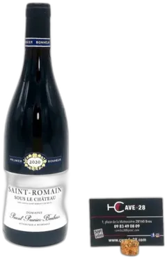 photos du vin Saint Romain 2020 Rouge Sous le Chateau Domaine Prunier Bonheur