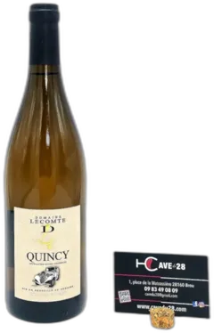 vue du vin Quincy Domaine Lecomte