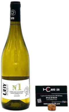photo Igp Côtes de Gascogne 2022 Uby n°1 Sauvignon Gros Manseng