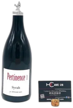 photo du vin Vsig Val de Loire Syrah Pertinence Réthoré Davy
