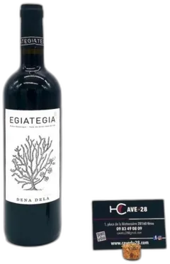 photo du vin Vin d’Espagne Dena Dela Rouge Domaine Egiategia
