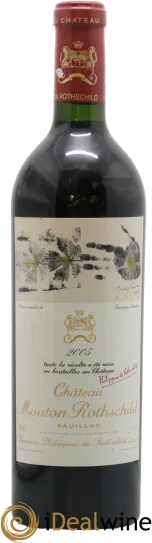 capture du vin Chateau Mouton Rothschild