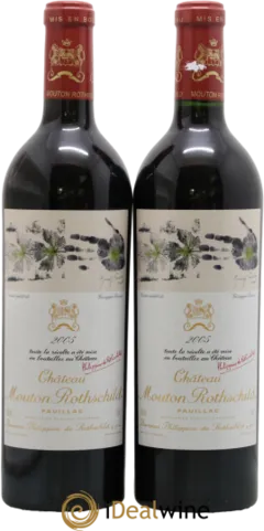 capture du vin Chateau Mouton Rothschild