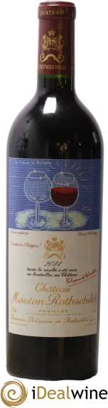 capture du vin Chateau Mouton Rothschild