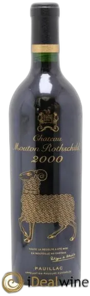 capture du vin Chateau Mouton Rothschild