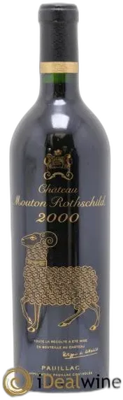 capture du vin Chateau Mouton Rothschild