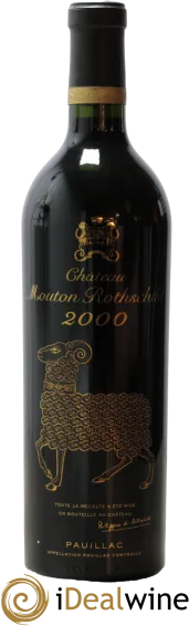 capture du vin Chateau Mouton Rothschild
